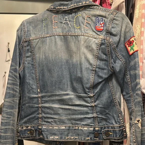 Vintage lucky brand denim jacket - Picture 3 of 3